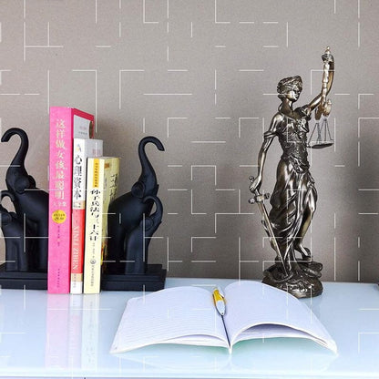 Beautiful Lady Justice Figurine Statue