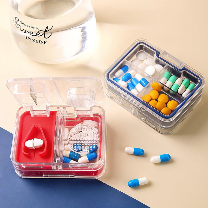 Compact Travel Pill Container