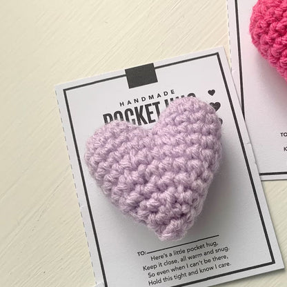 Colorful Handmade Heart Shaped Purse