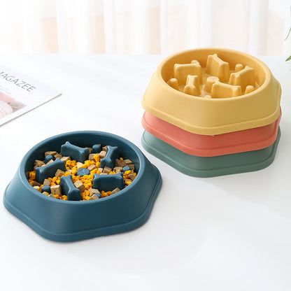 Easy Feed Slow Feeder Dog Bowl