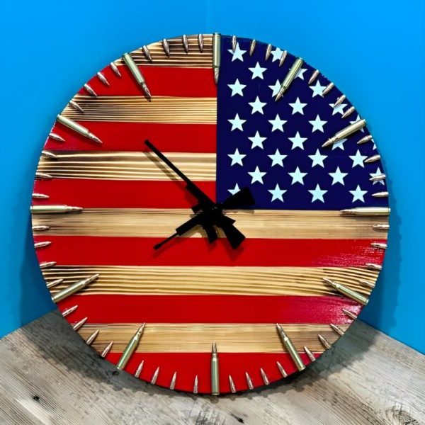 Unique USA Flag Wall Clock - Befez