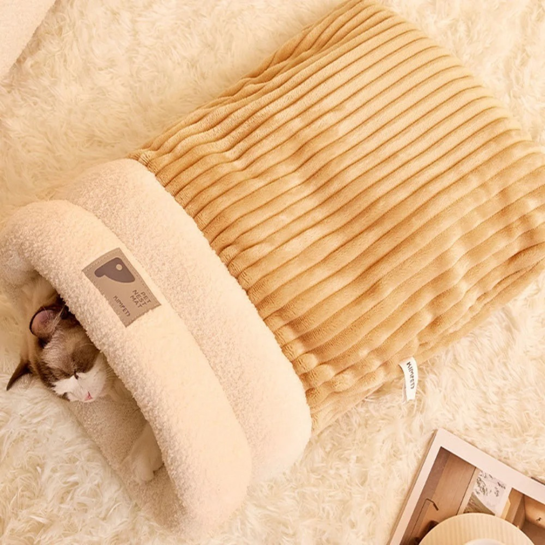 Soft Kitty Sleeping Bag Pet Bed - Befez