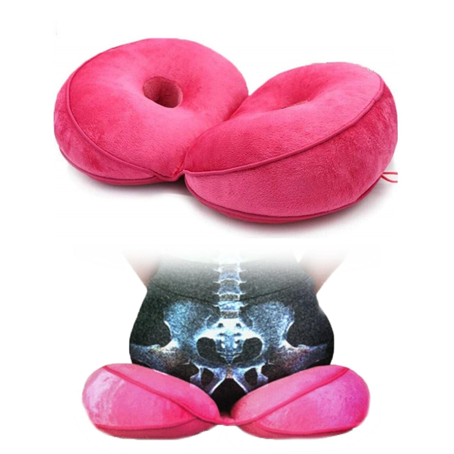 Comfortable Orthopedic Seat Cushion with Memory Foam Support