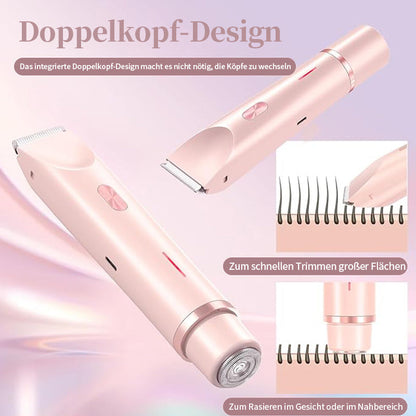 Professional 2 in 1 Hair Trimmer for Ladies