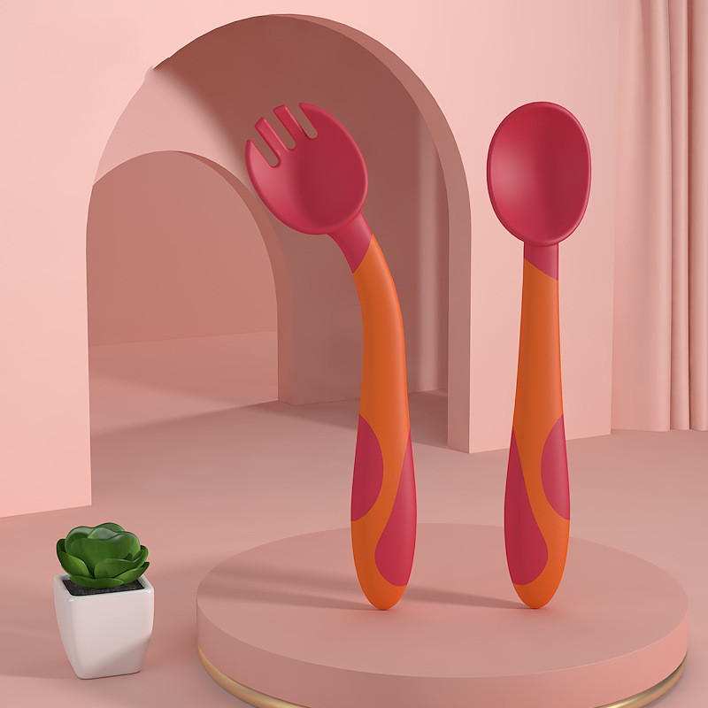 Soft Grip Baby Utensil Set