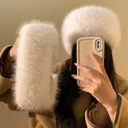Soft Fuzzy Winter Headband for Ladies - Befez