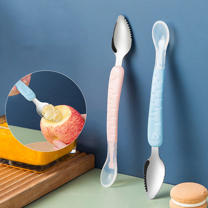 Soft Baby Silicone Spoon Set