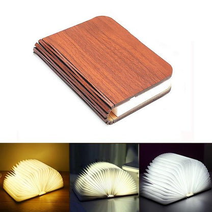 Compact LED Reading Lamp with Flexible Arm