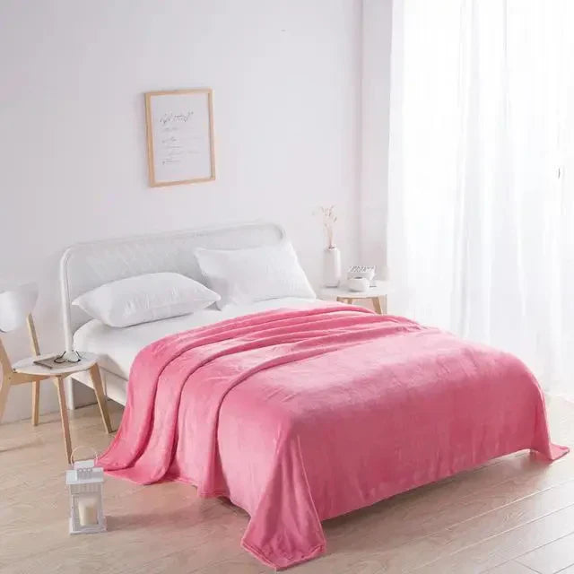 Plush Velvet Throw Blanket