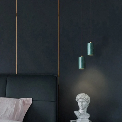 Simple Marble Drop Ceiling Light