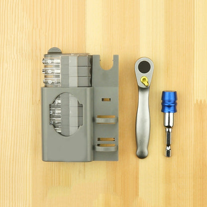 Compact Multi-Bit Screwdriver Set