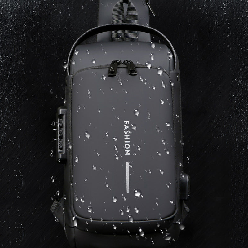 Secure USB Crossbody Sling Travel Bag