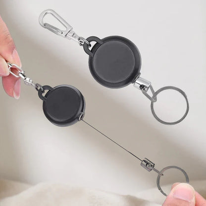 Strong Compact Keychain with Carabiner Clip