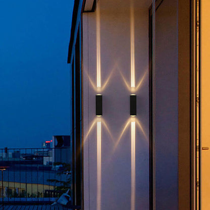 Befez | Stylish Weatherproof Outdoor LED Wall Lamp – Slim Metal Fixture