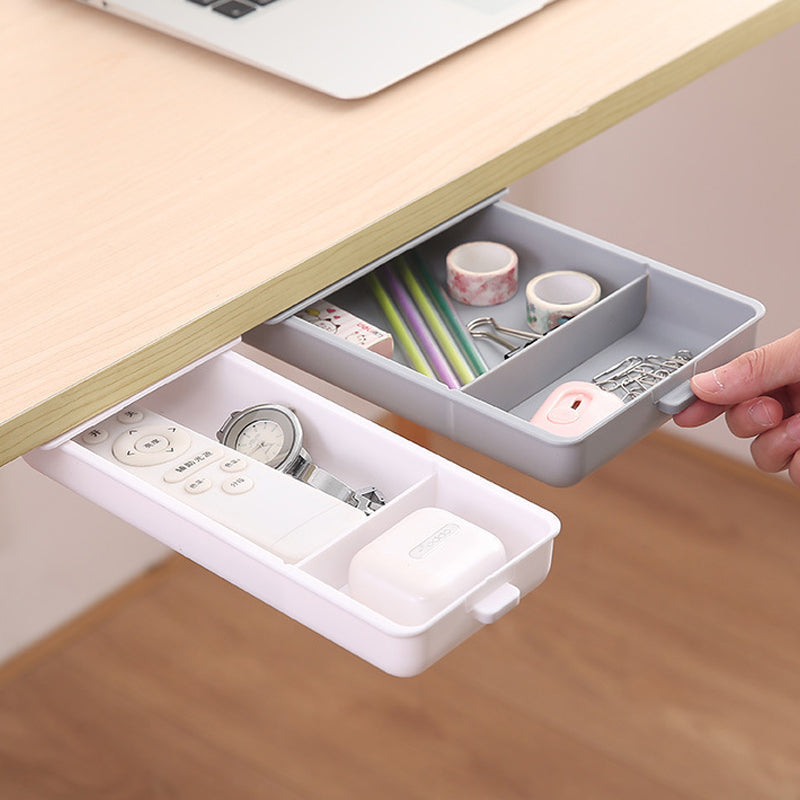 Compact Under Desk Storage Drawer
