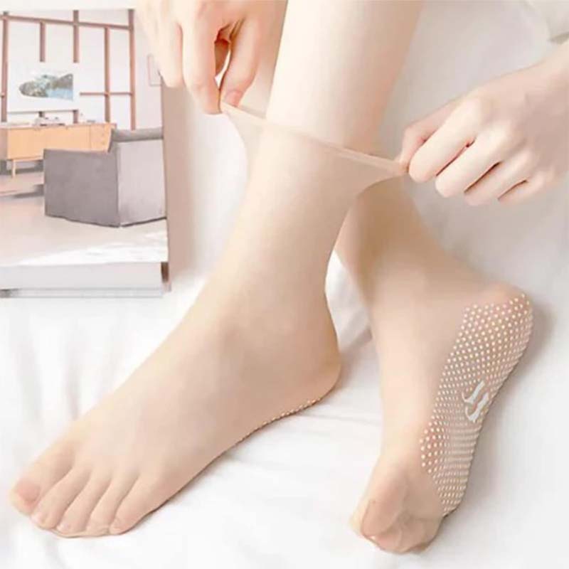 Befez | Breathable No-Show Crystal Socks for Women