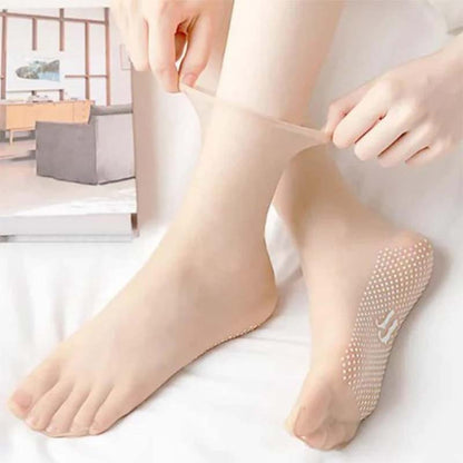 Befez | Breathable No-Show Crystal Socks for Women