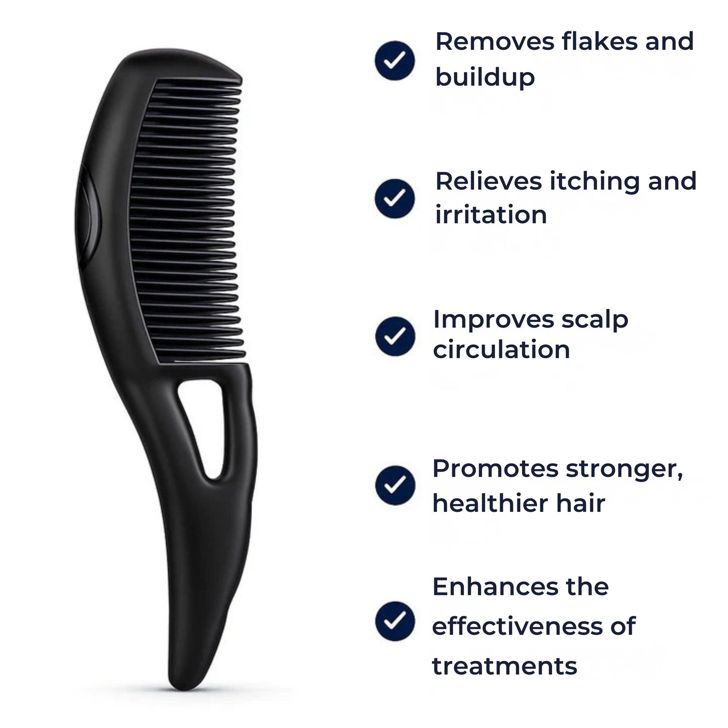 Gentle Scalp Massager for Itchy Flaky Hair Relief