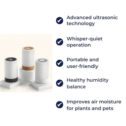 Calming Aroma Diffuser with Soft LED Nightlight