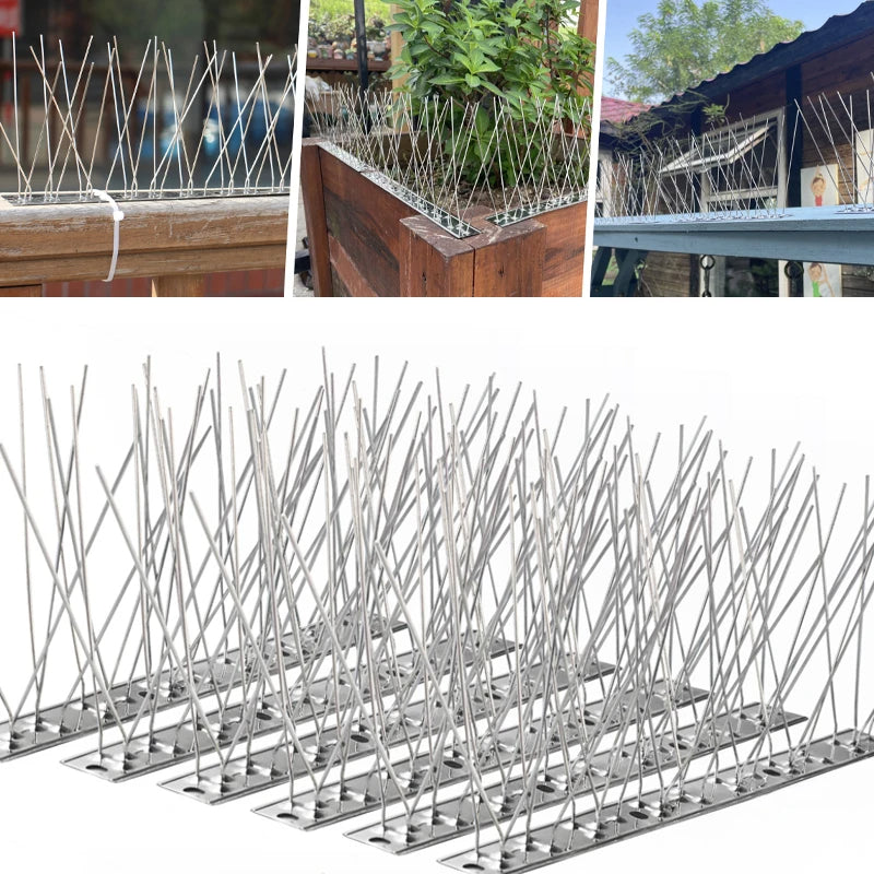 Durable Garden Bird Deterrent Spikes - Befez