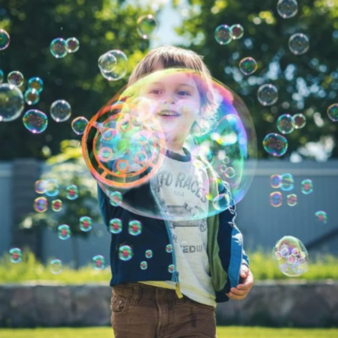 Fun Dinosaur Bubble Machine