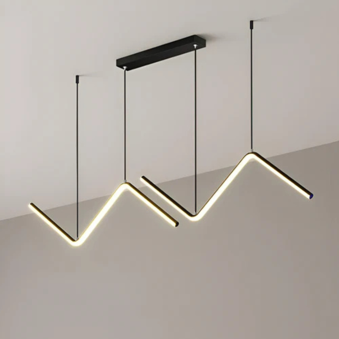 Modern Triangle LED Hanging Lamp