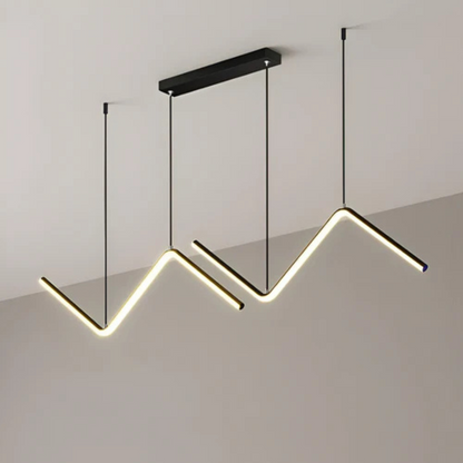 Modern Triangle LED Hanging Lamp
