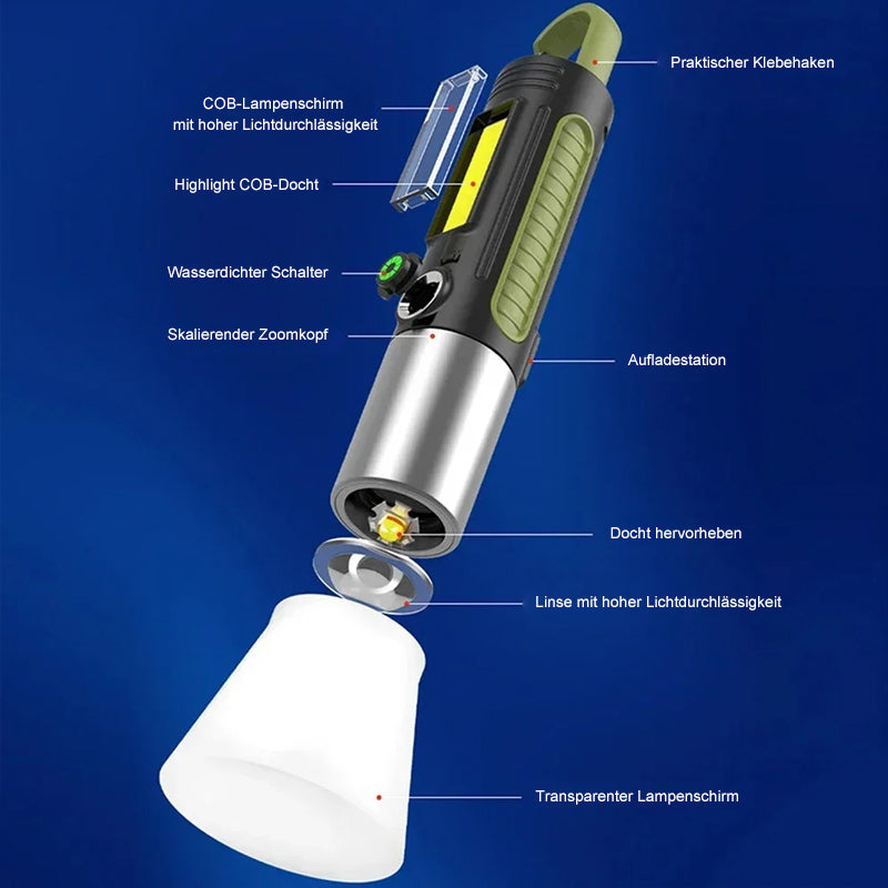 Befez | Waterproof LED Camping Flashlight