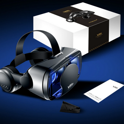 Advanced VR Headset with Built-in Audio