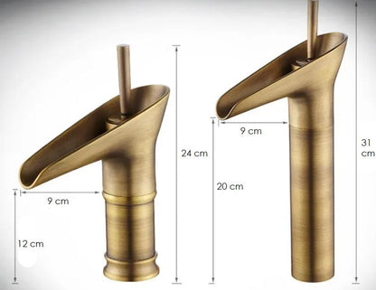 Vintage Cascade Bath Wall Mural