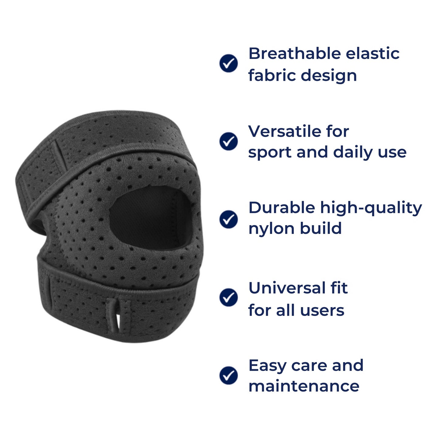Comfortable Knee Support Wrap for Running and Sports