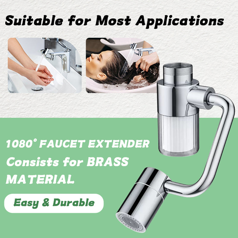 Adjustable Faucet Aerator Extender