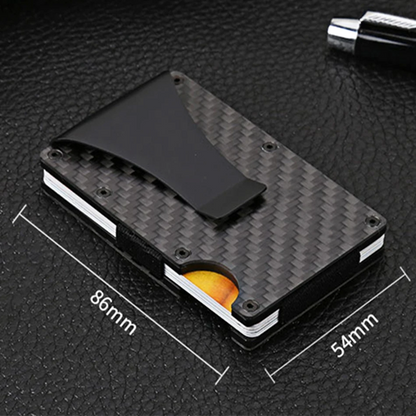 Slim Leather Wallet for Men - 15 Card Capacity
