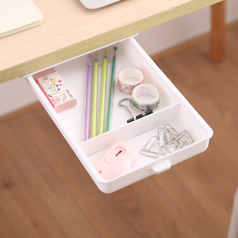 Compact Under Desk Storage Drawer