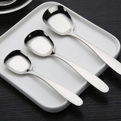 Durable Stainless Steel Square Spoon