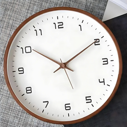 Rustic Wood Home Wall Clock