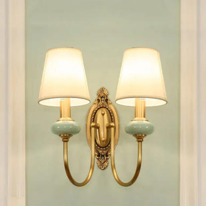 Classic Antique Brass Wall Light - Befez