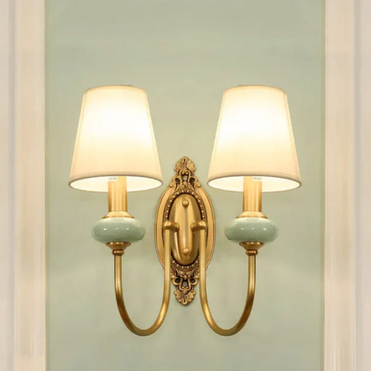 Classic Antique Brass Wall Light - Befez