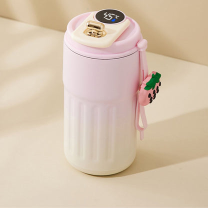 Insulated Stainless Steel Smart Coffee Mug 450ml