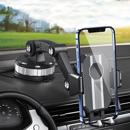 Easy Grip Car Phone Mount with Suction Cup and 360 Rotation - Befez