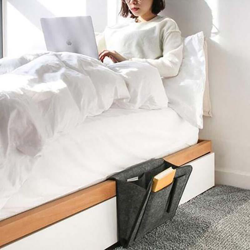 Stylish Hanging Storage Bag for Bed & Desk - Befez