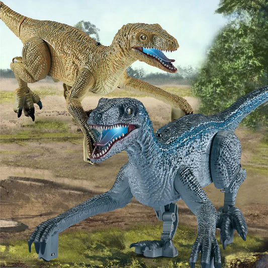 Remote Control Realistic Dinosaur Toy Velociraptor - Befez