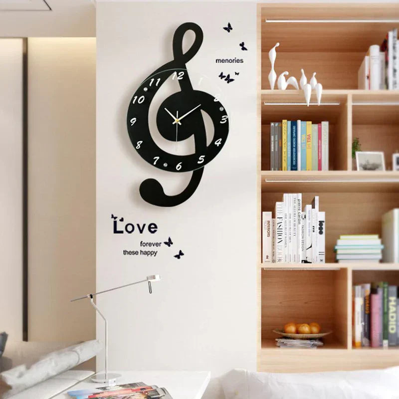Stylish Music Note Wall Art Decor