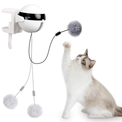 Fun Cat Toy with Auto Feather Teaser - Befez