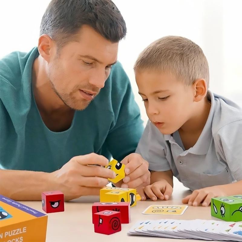 Colorful Interlocking Brick Toys