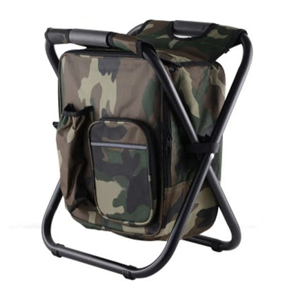 Portable Cooler & Foldable Stool Set