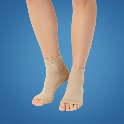 Soothing Gel Insoles - Padded Open Toe - Heel Pain Relief - Befez