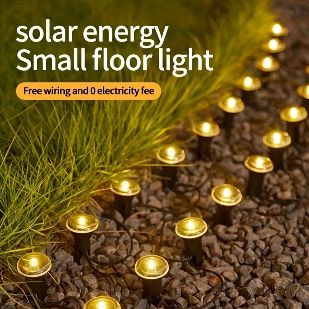 Bright Solar Powered Yard Pathway Lights