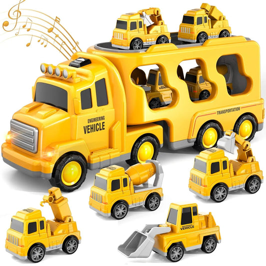 Diecast Construction Vehicle Play Set - Befez