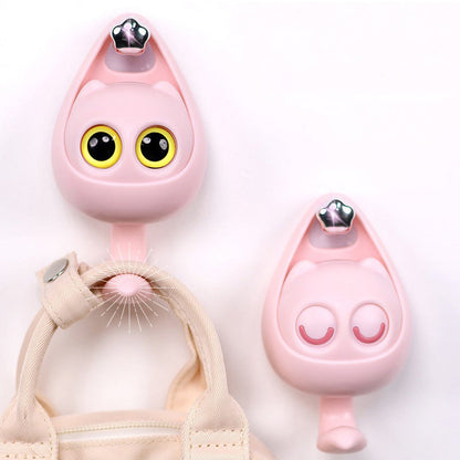 Fun Playful Cat Wall Hooks